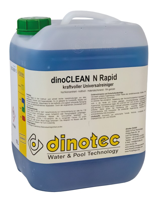 perfekte Poolpflege: dinoCLEAN N RAPID